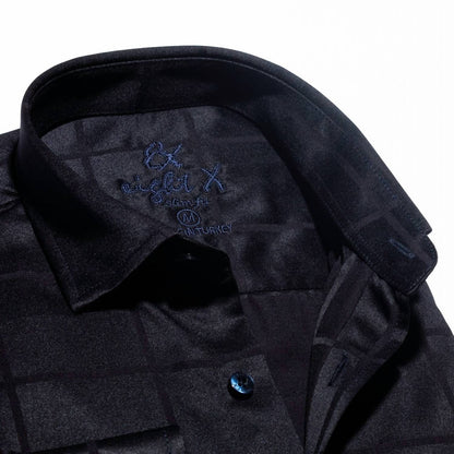 Window Pane Jacquard Shirt