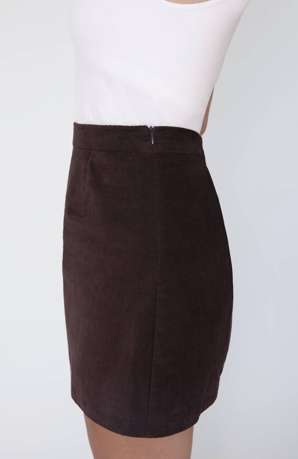 The Cord Mini Skirt