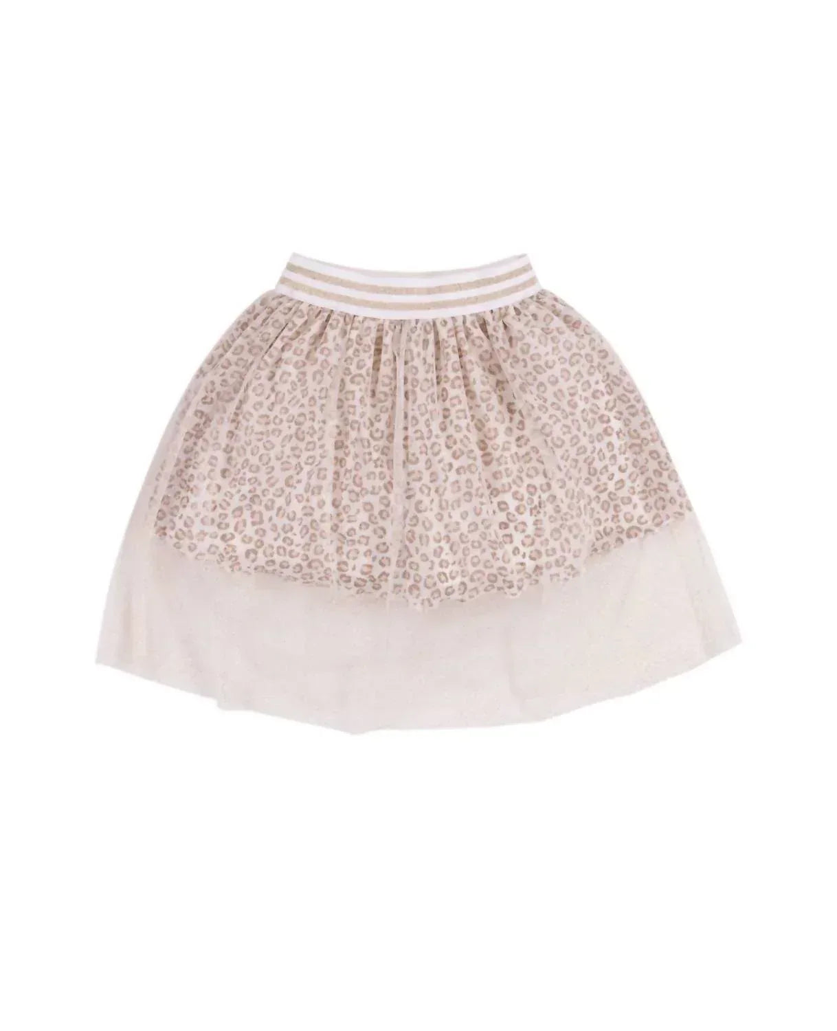 EMC - Girl's Glitter Tulle Chiffon Leopard Skirt - Rack Hunt