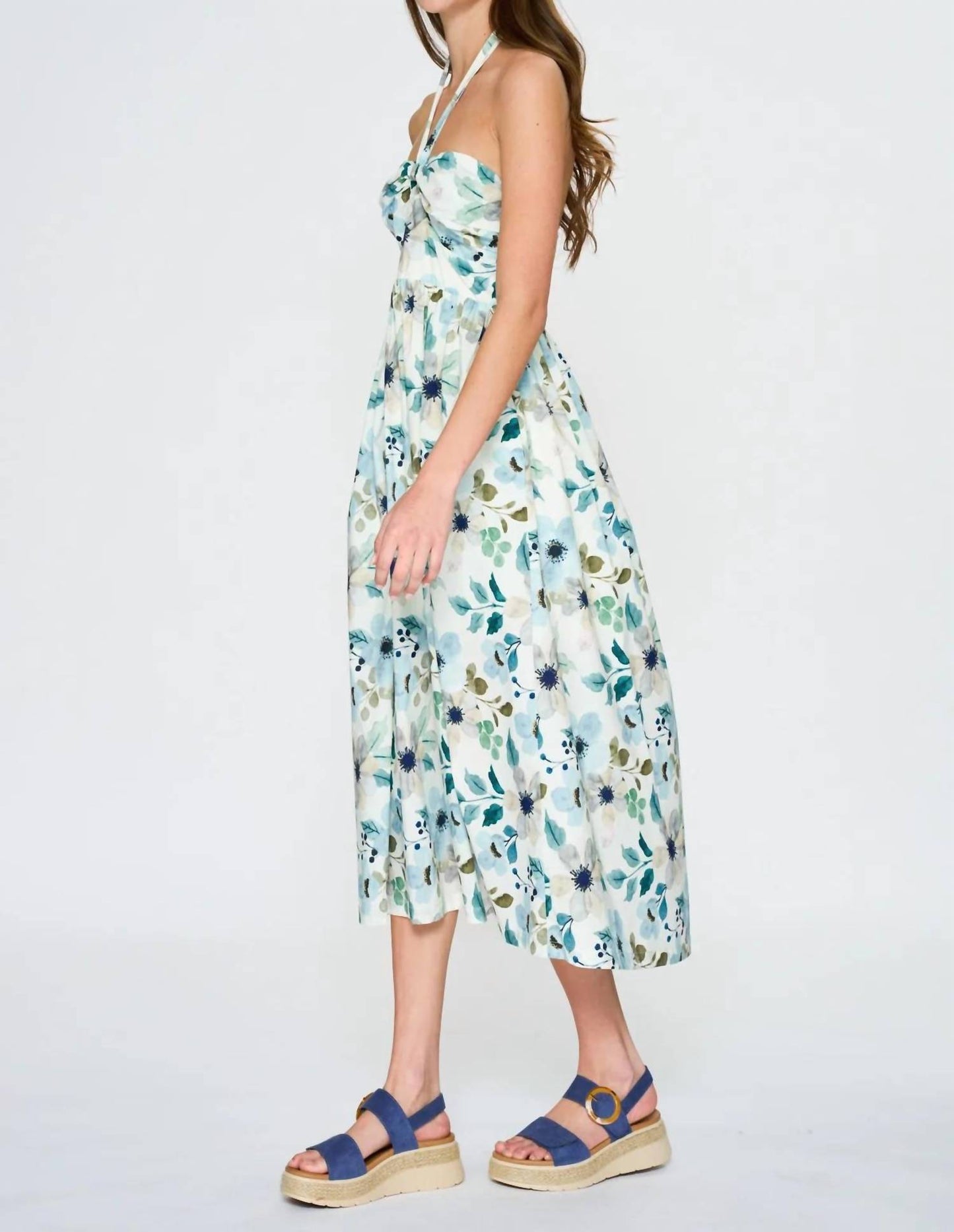 Bloom Floral Midi Dress