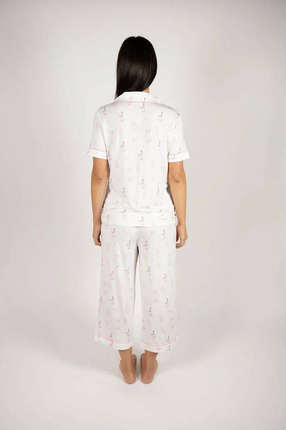 Jolene Cropped Pajama Set