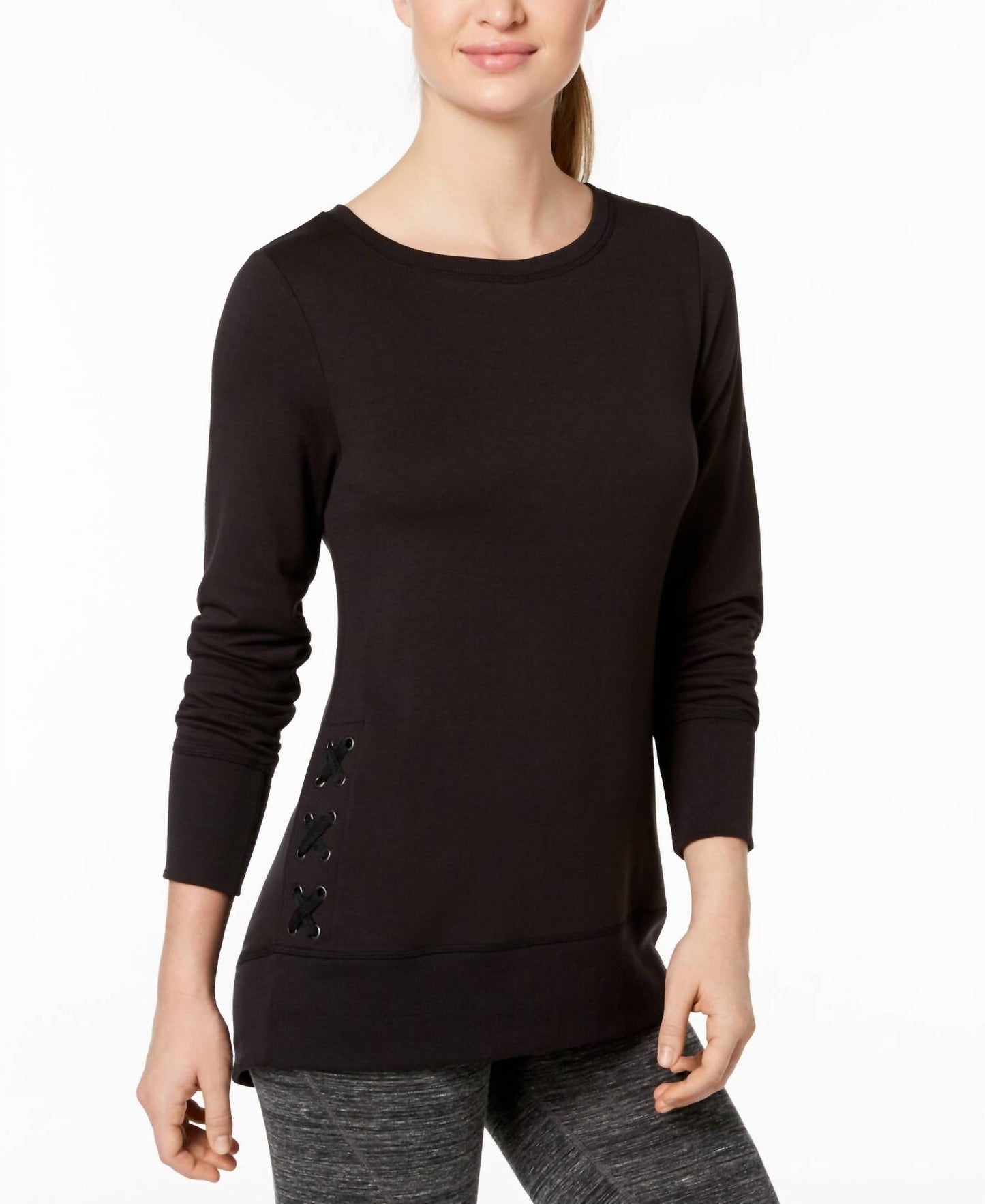 Lace Up Detail Top