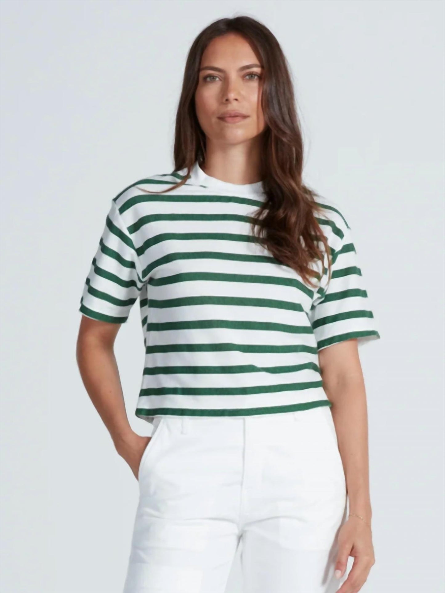 Classic Crewneck Non Cuff Tee
