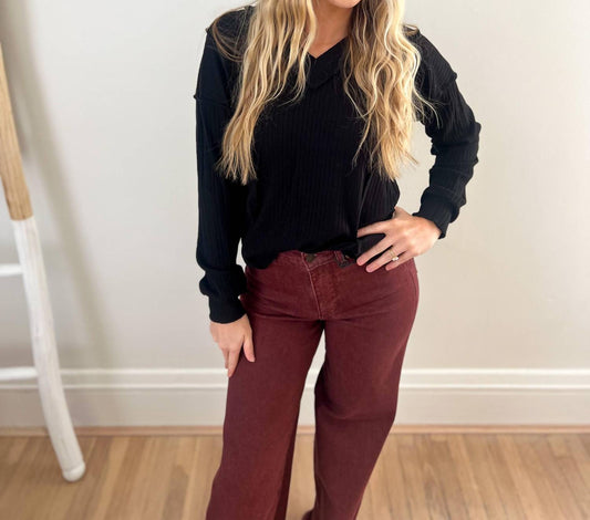 Mia V-neck Top