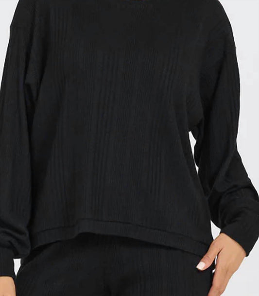 Astrologie - Brushed Cozy High Low Top - Rack Hunt -