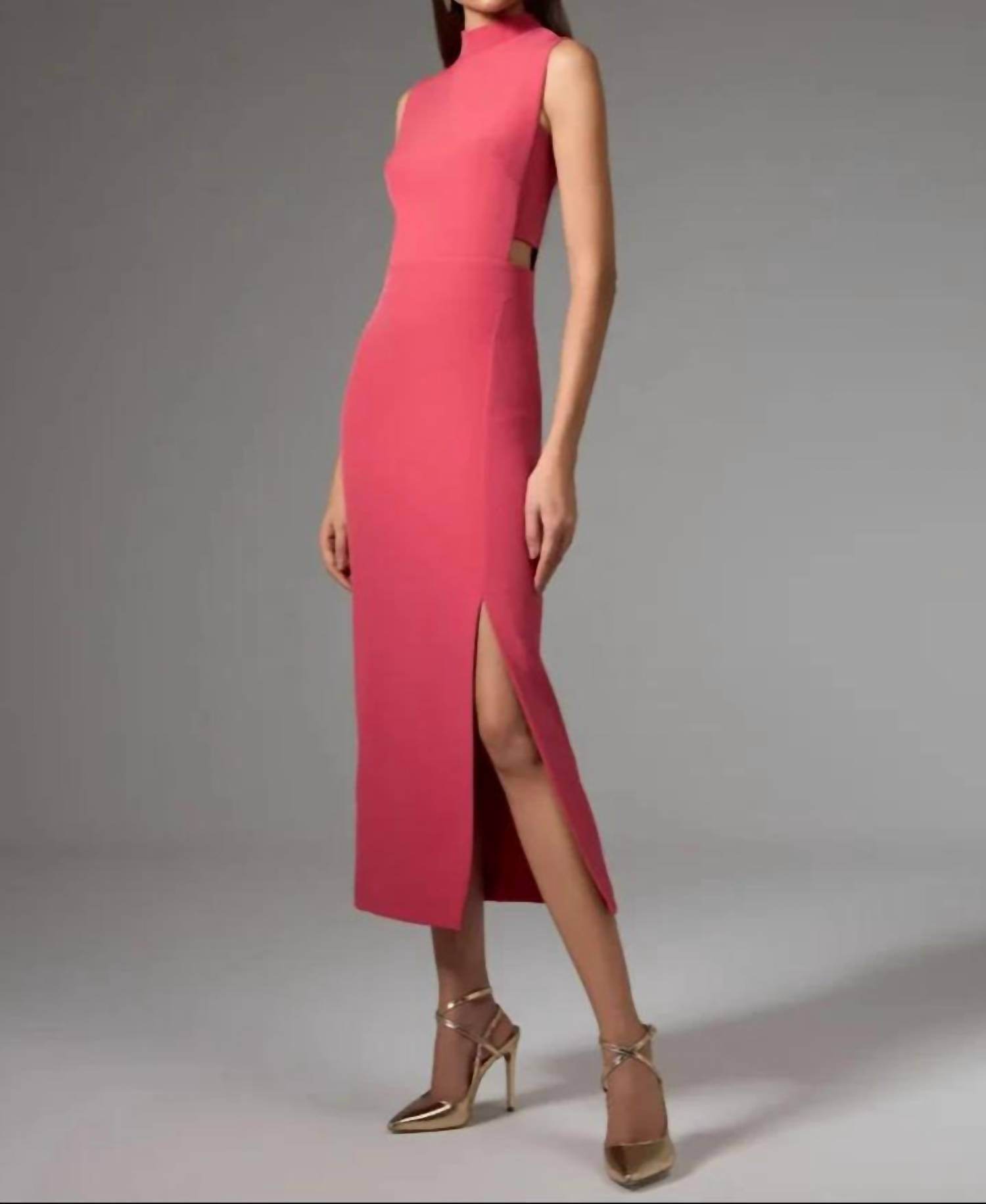 Strass - Slit Midi Dress - Rack Hunt -