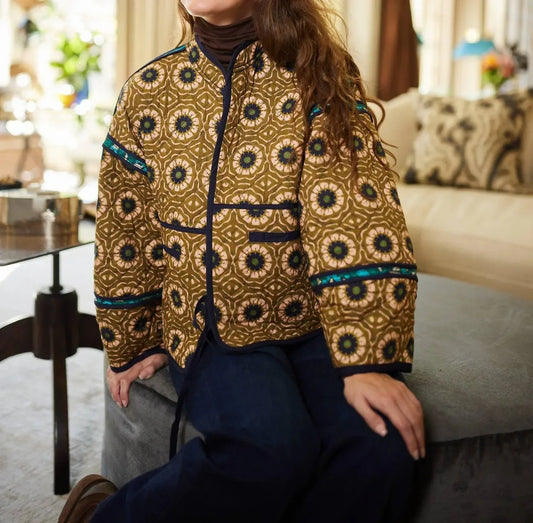BROOKS AVENUE - Eloise Reversible Quilted Jacket - Rack Hunt