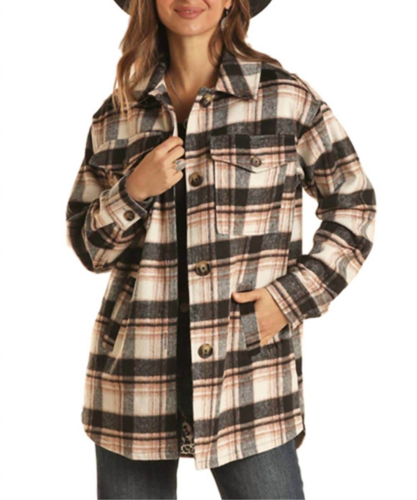 Rock & Roll Cowgirl - Plaid Coat - Rack Hunt