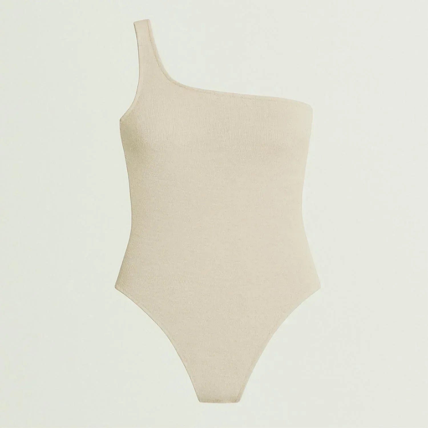 RUMER - Cassidy One Shoulder Maillot Bathing Suit/Body Suit - Rack Hunt