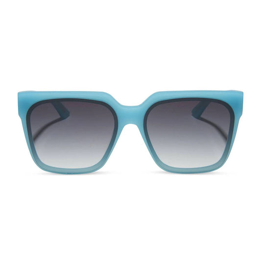 DIFF Women's Thea Paradiso Sunglasses in Blue + Grey Gradient - view 2