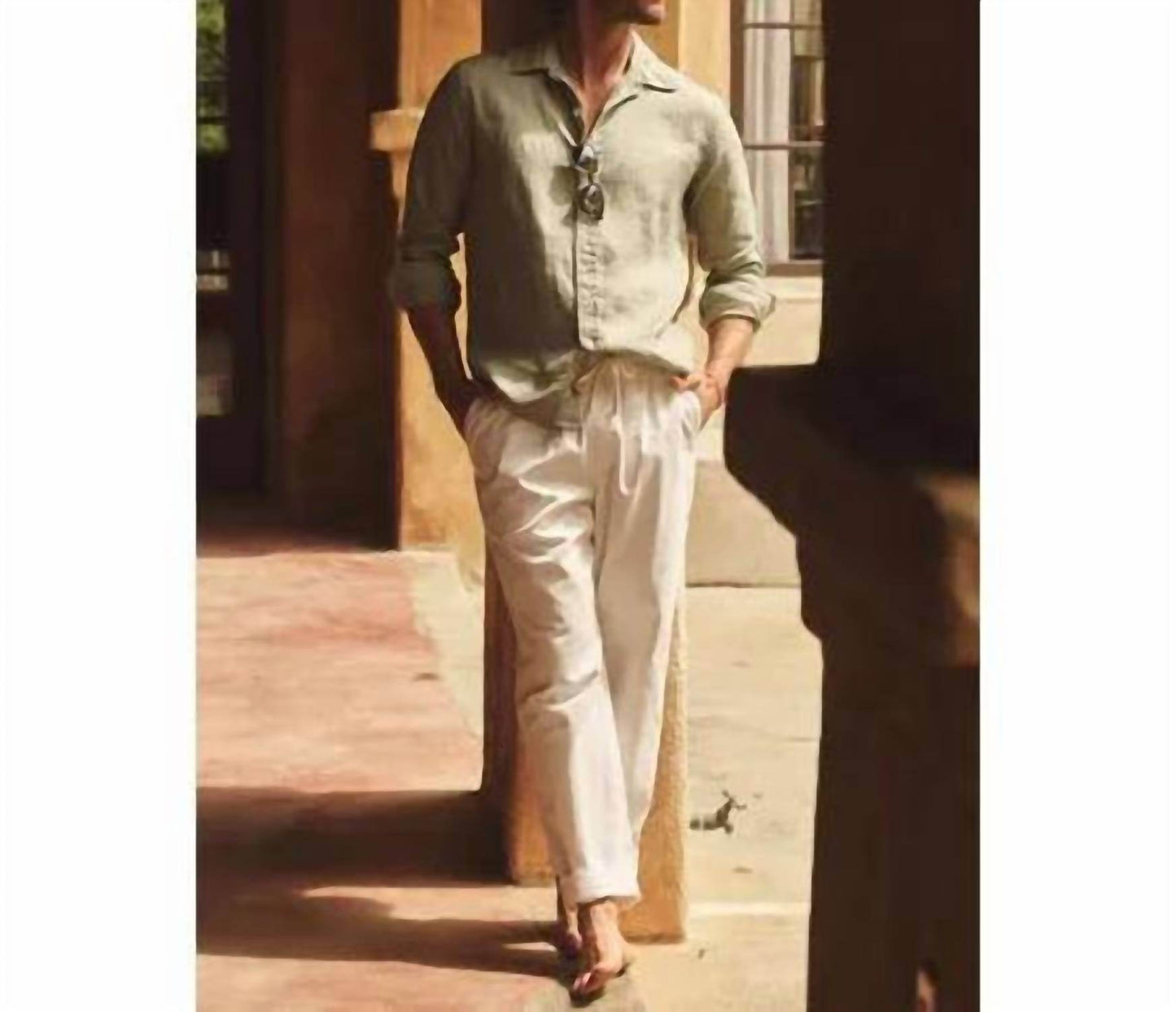 Velvet Men - Caruso Linen Button Up - Rack Hunt -