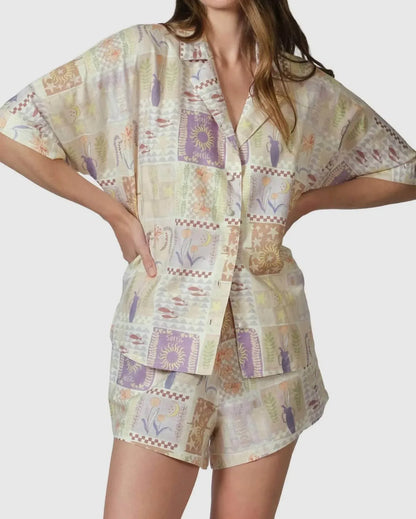 Walnut - Tropez Oversized Button-down Shirt - Rack Hunt