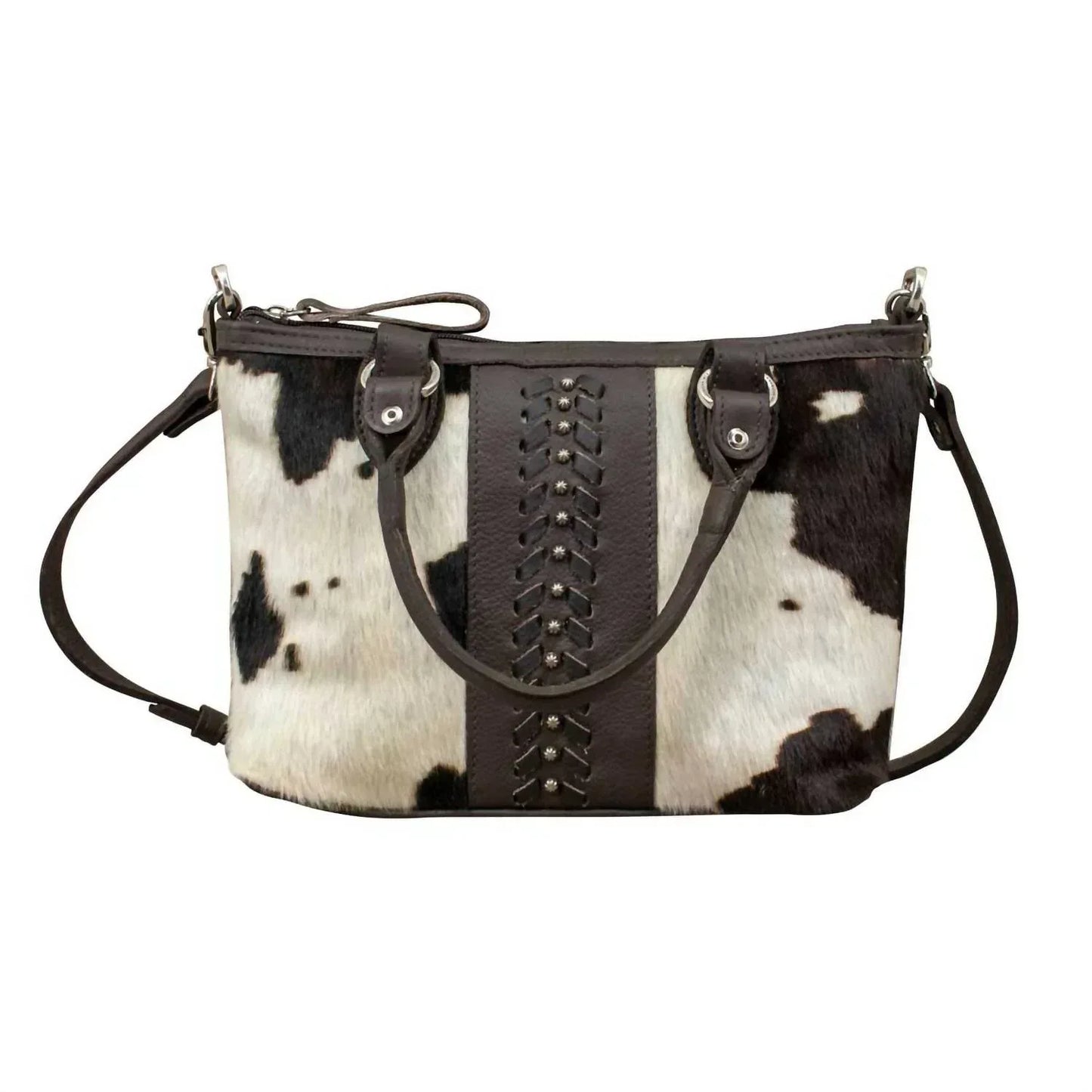 American West - Women's Cowtown Small Zip-top Satchel With Conceal Carry Pocket - Rack Hunt