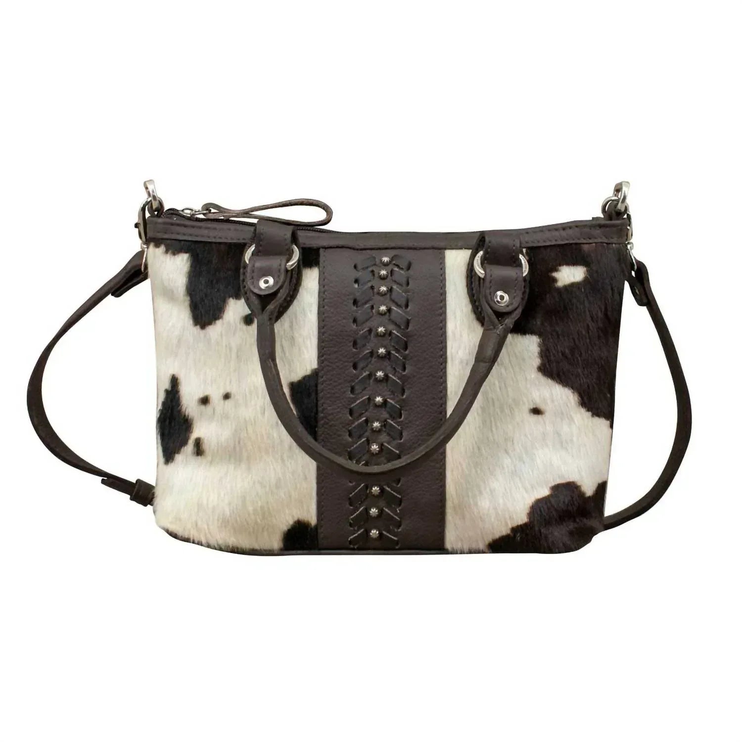 American West - Women's Cowtown Small Zip-top Satchel With Conceal Carry Pocket - Rack Hunt