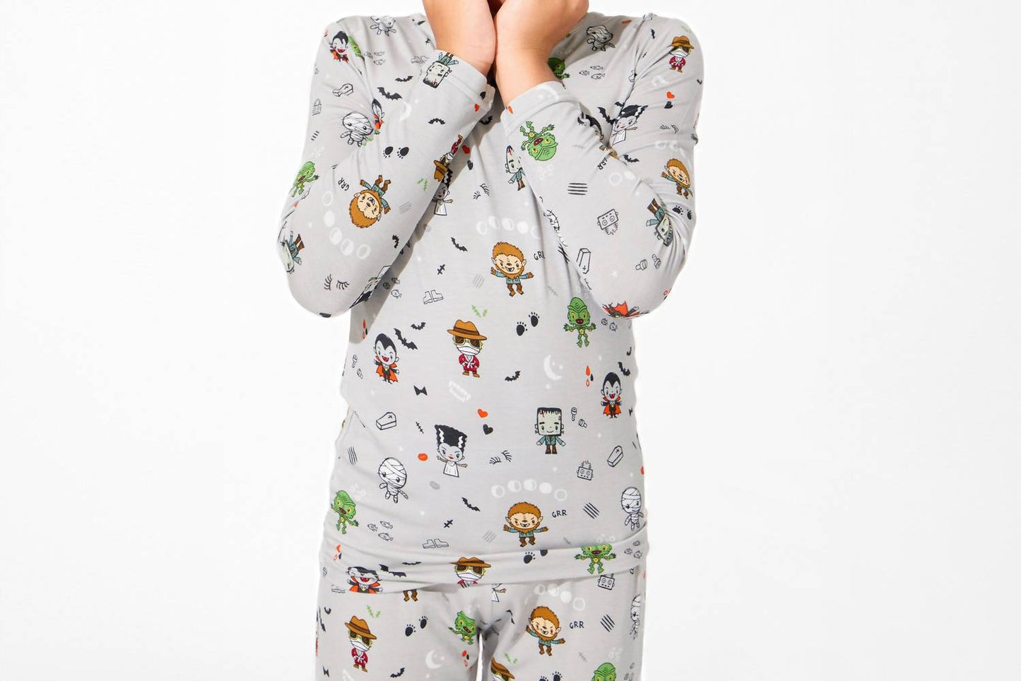 Little Monsters Bamboo Pajamas