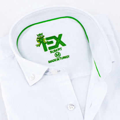 Men's Oxford Frog Button Down Shirt