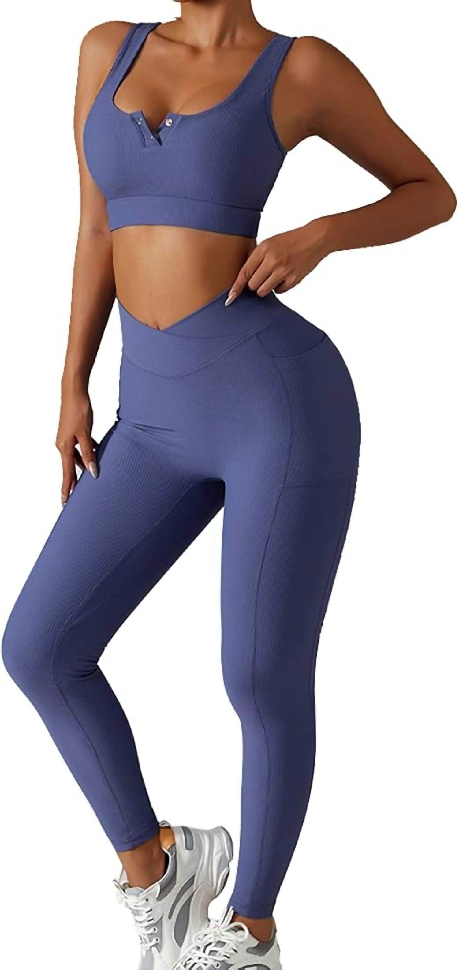 Rockstar Peach - Body Pocket Leggings - Rack Hunt -
