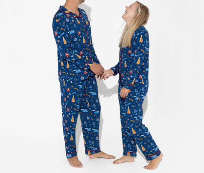 Men's The Polar Express Bamboo Pajama Set
