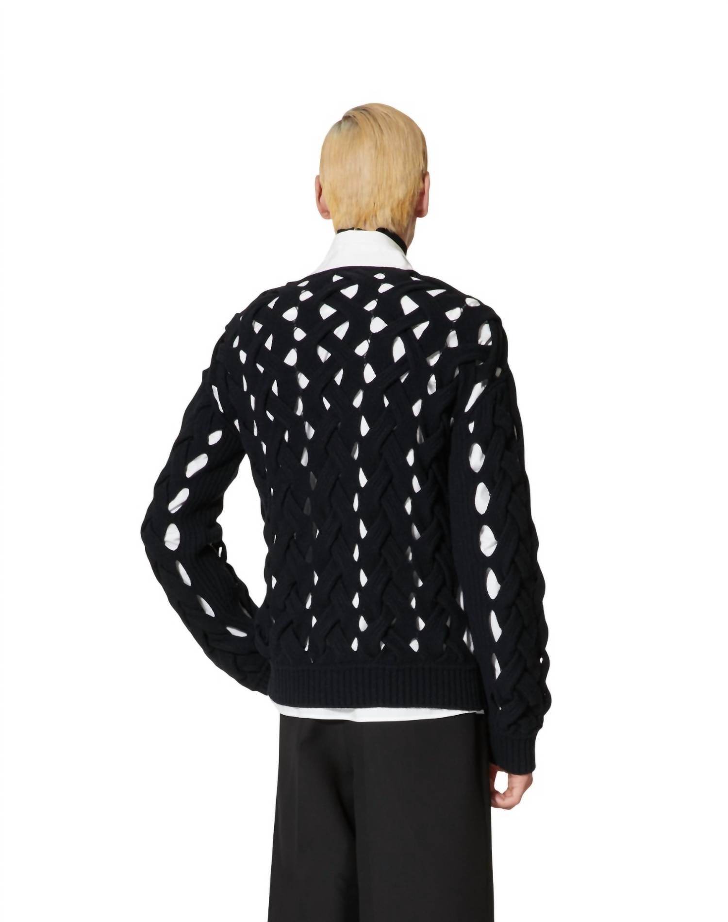 Valentino - Cut-out Knit Jumper - Rack Hunt