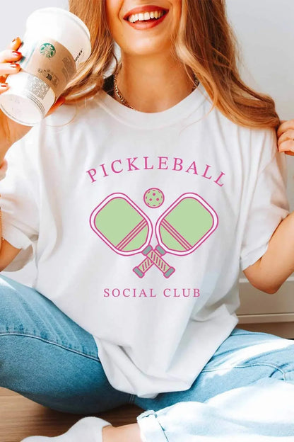 Khristee - Pickleball Fancy Graphic Tee - Rack Hunt