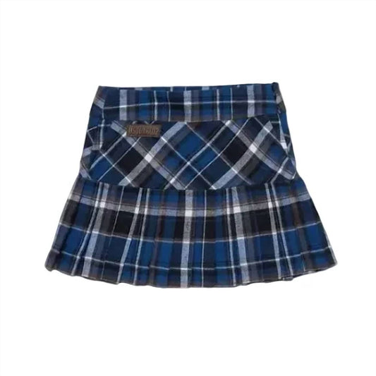 Girls Plaid Skirt