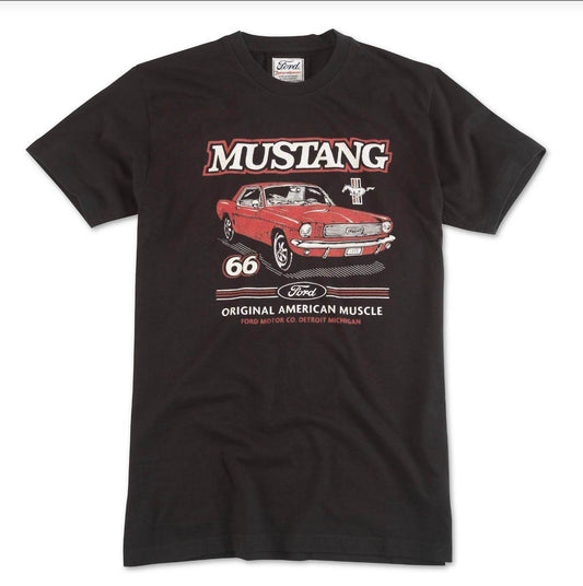 AMERICAN NEEDLE - Men's Ford Mustang Burton Tee - Rack Hunt -