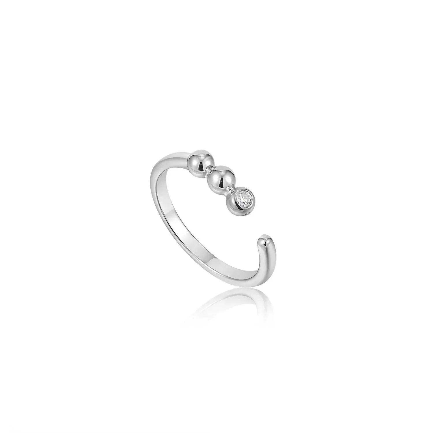 Ania Haie - Women's Orb Sparkle Adjustable Rings - Rack Hunt