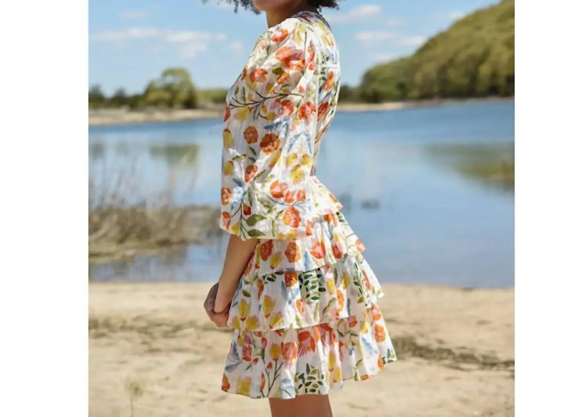Jessie Zhao - Cotton Viscose Voile Mini Dress - Rack Hunt