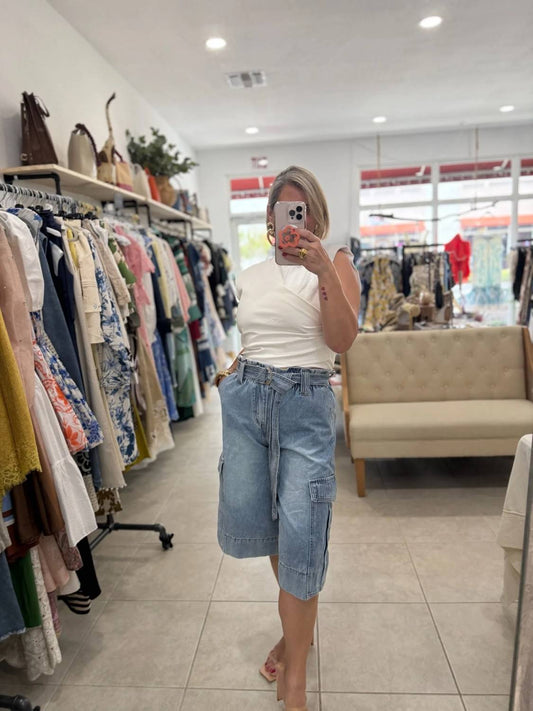 Sarta High Waist Shorts