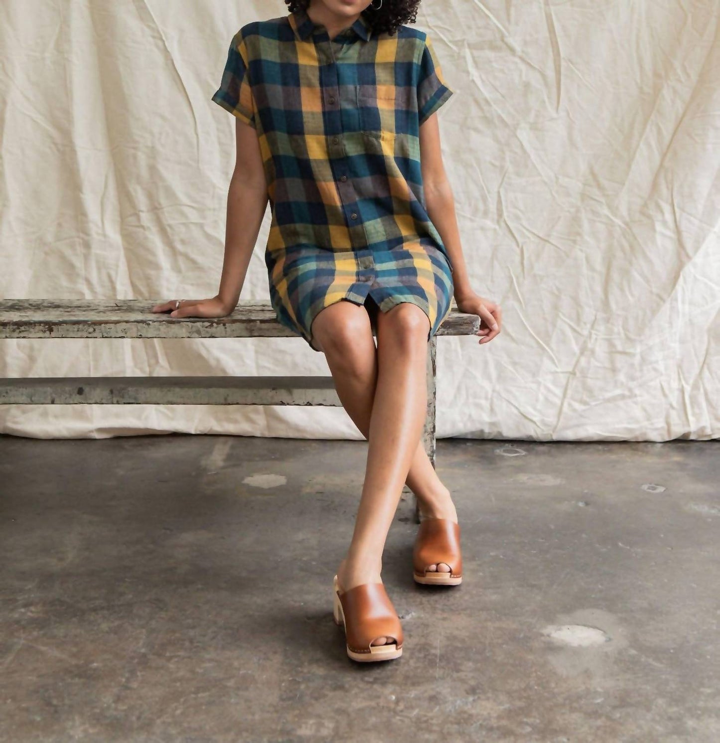 Loren Shirt Dress