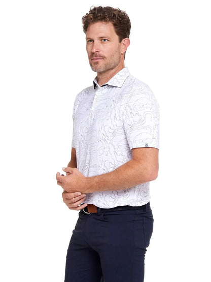 tasc - Men's Golf Polo Top - Rack Hunt