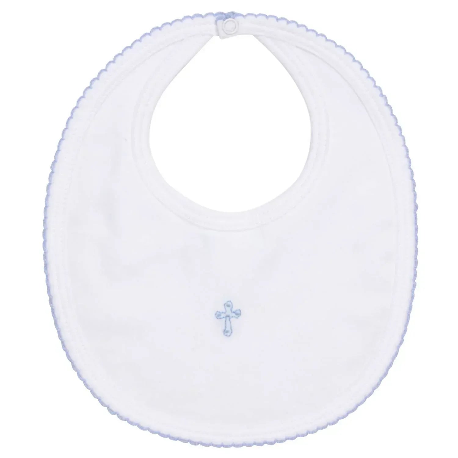 Baby Threads - Christening Bib for Baby Boys - Rack Hunt