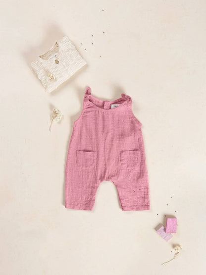 Girls Organic Cotton Jumpsuit