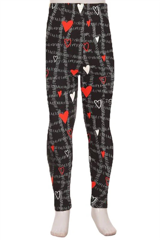 Kid's Valentine's Leggings