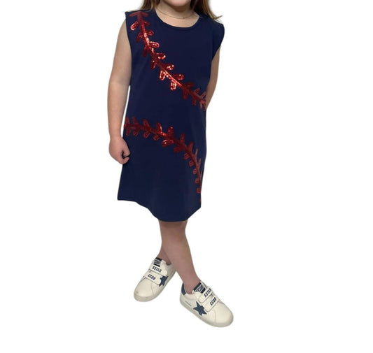 Baseball Sequin Dress
