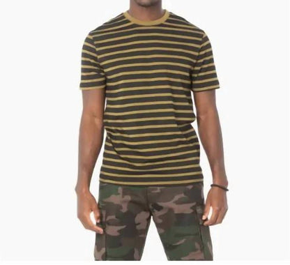 Men's Stripe Print T-shirt