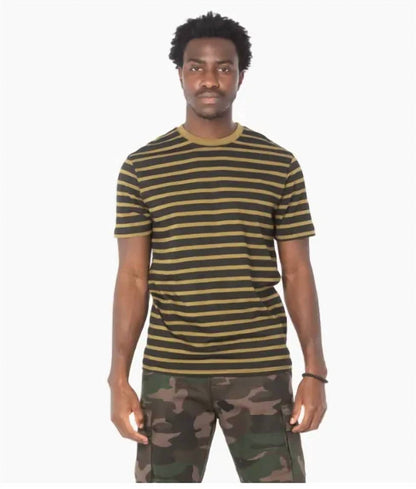 Men's Stripe Print T-shirt