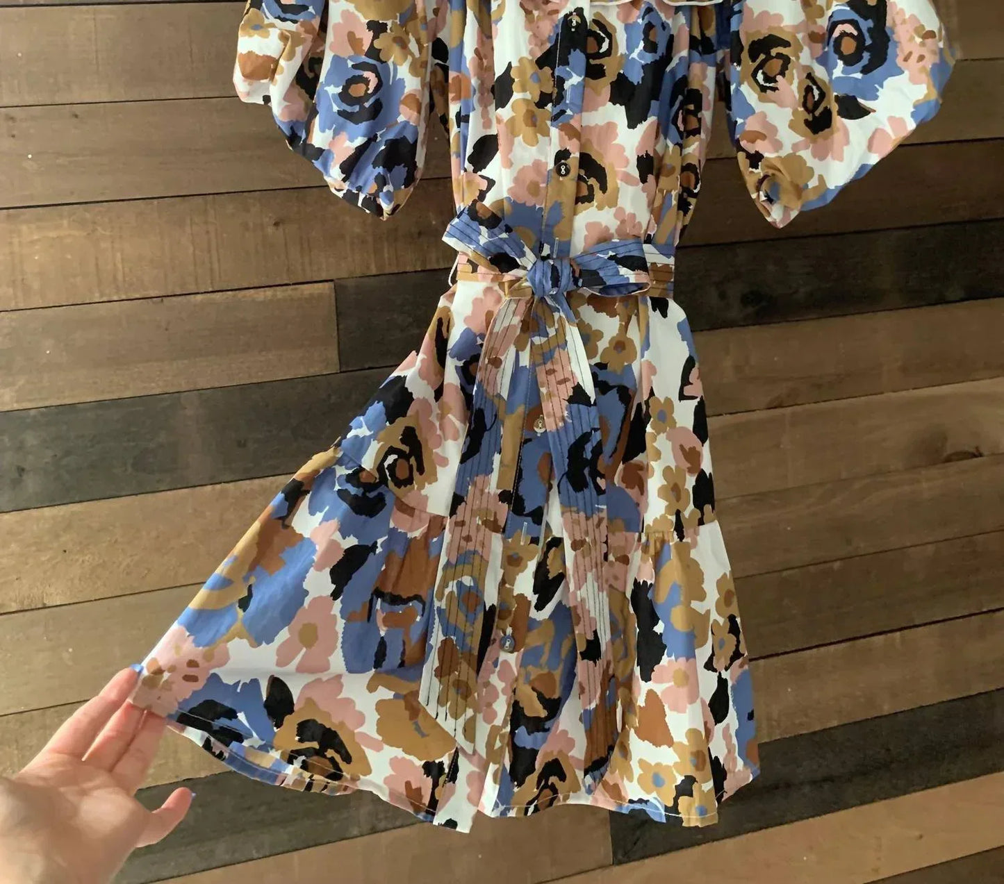 Ultramarine - Ellis Ruffle Mini Dress - Rack Hunt