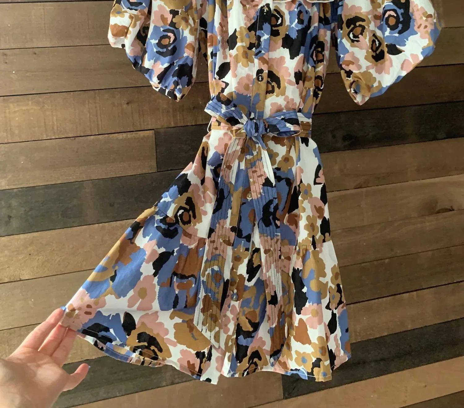 Ultramarine - Ellis Ruffle Mini Dress - Rack Hunt