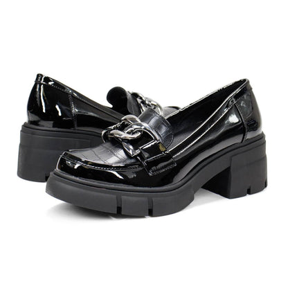 Women's Braixen Lug Sole Synthetic Loafer