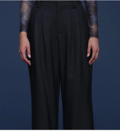 Side Stripe Wide Leg Trouser