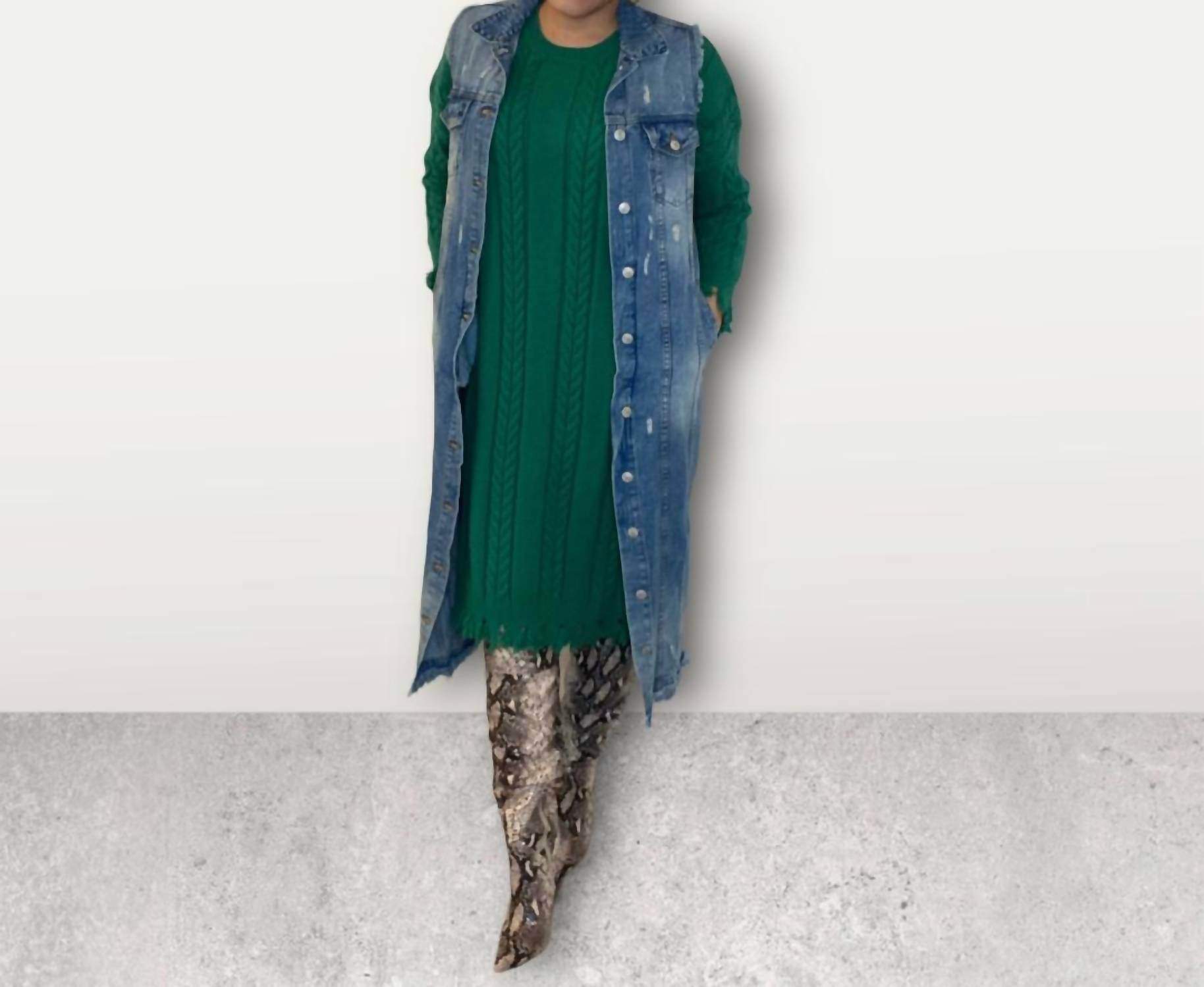 TWOTWINSTYLE - Lounge Knit Dress - Rack Hunt -