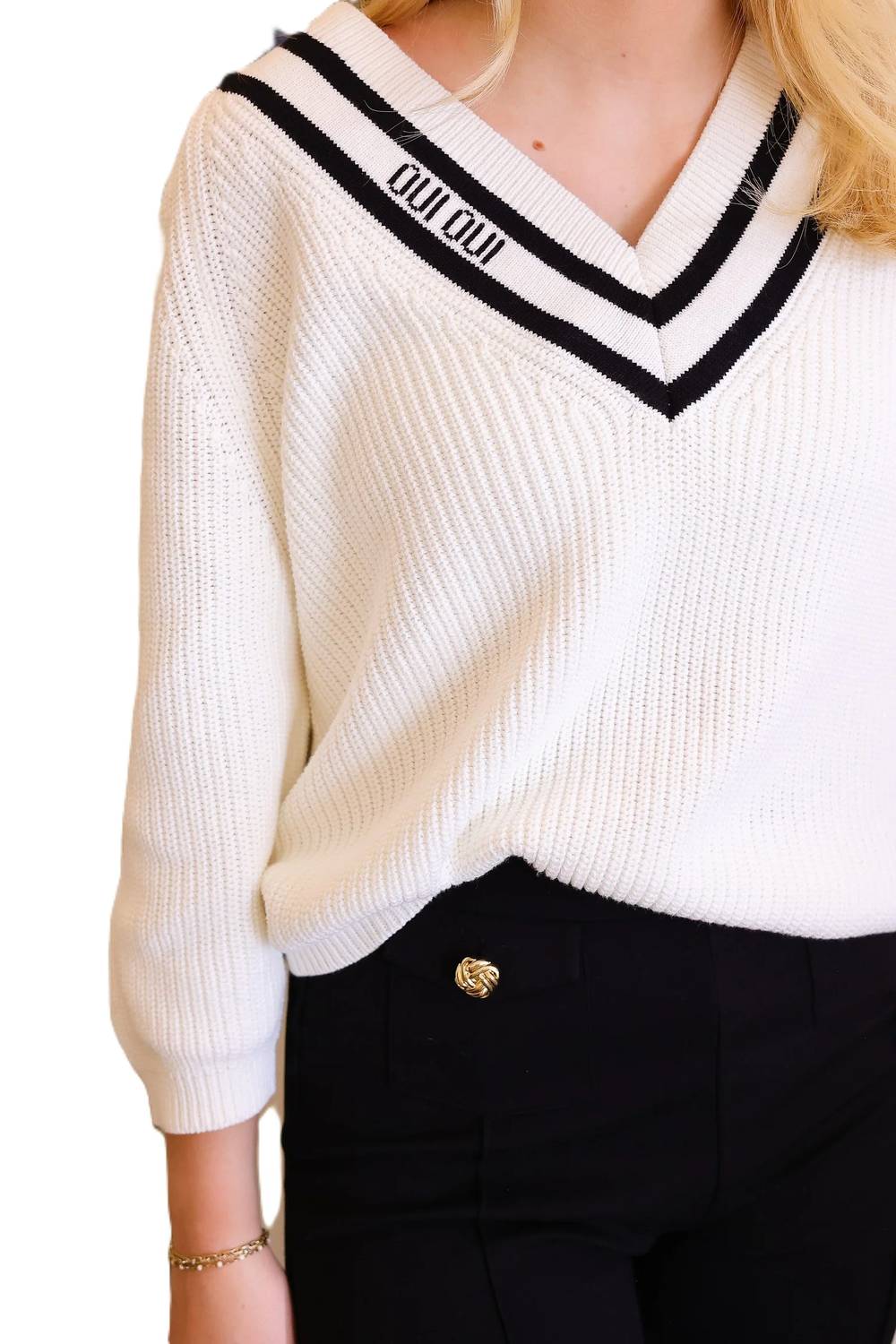 V-neck Pullover