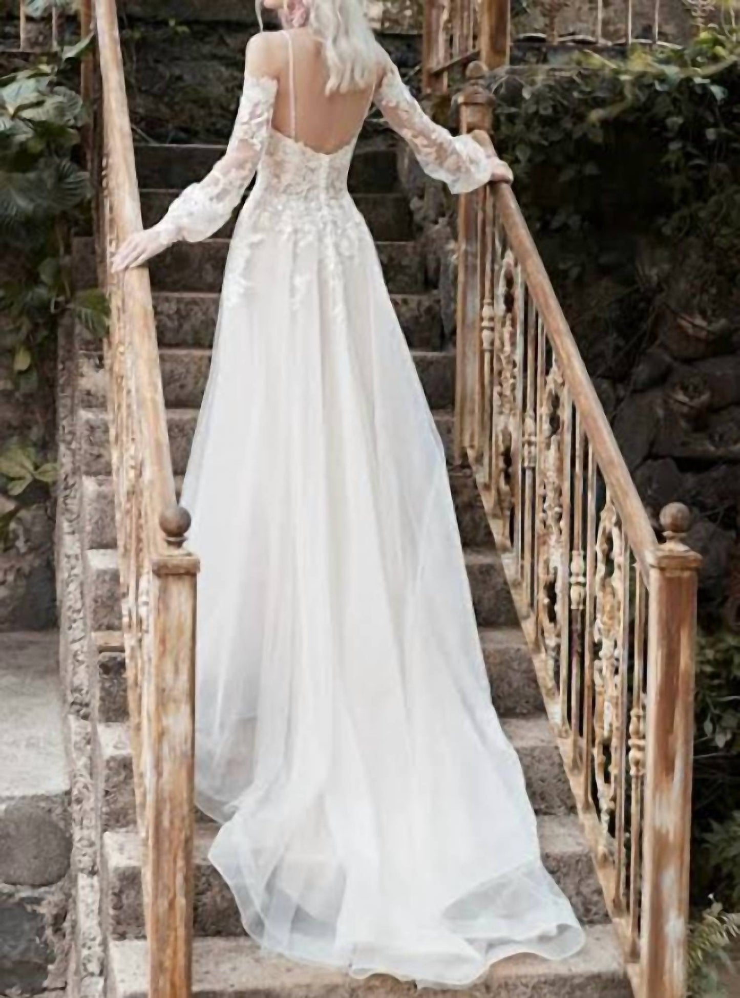 Sparkly A-line Gown