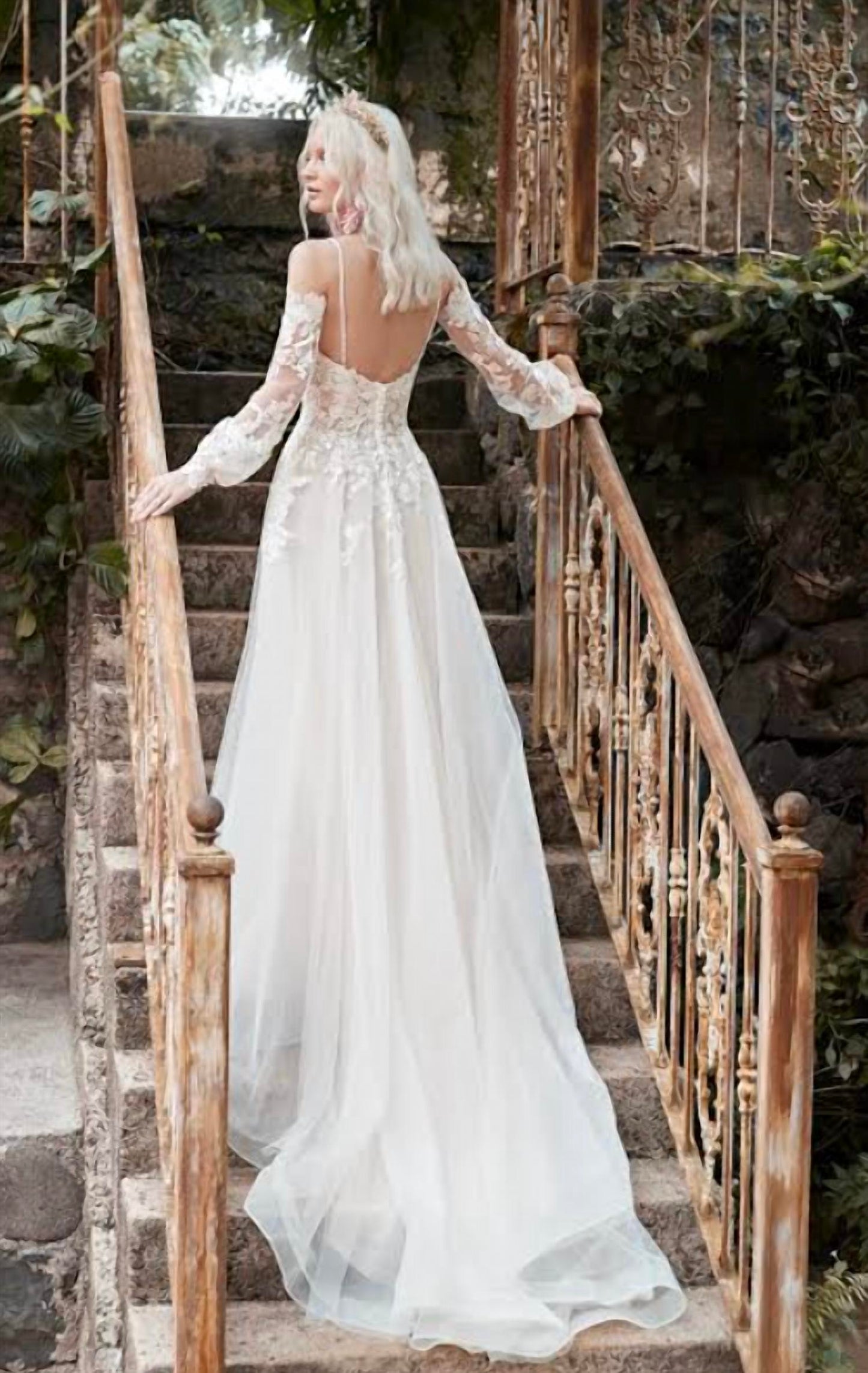 Sparkly A-line Gown