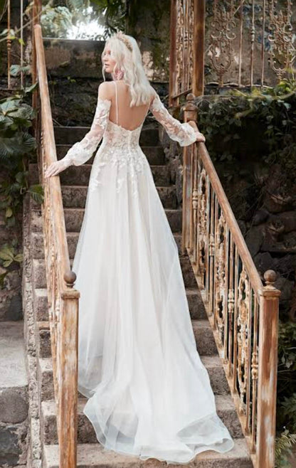 Sparkly A-line Gown