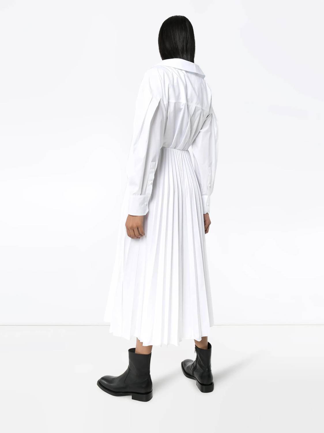 Valentino - Pleated Midi Wrap Dress - Rack Hunt