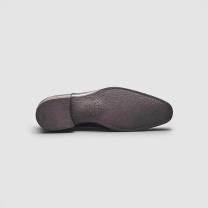 Scarpe di Bianco - Men's Pesaro Fumo Captoe Oxford Shoes - side view - Rack Hunt