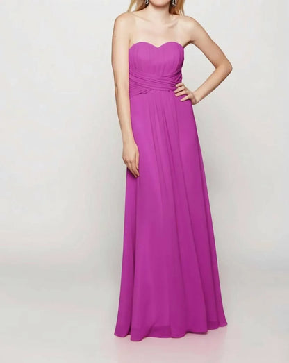 Milano Formals - Serenity Drape Strapless Gown - Rack Hunt