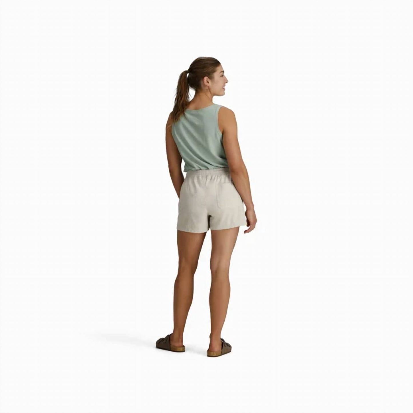 Hempline Tie-front Short